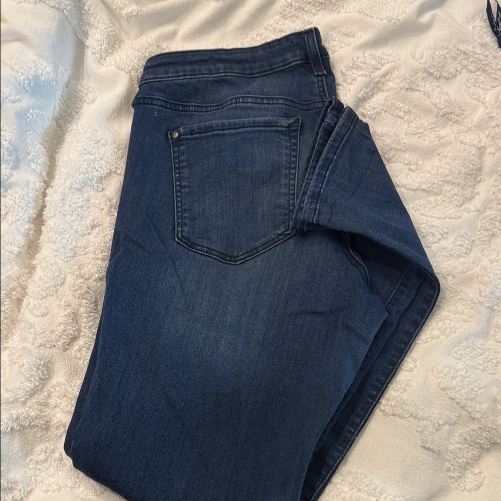 Jessica Simpson Dark Blue Forever Skinny Jeans